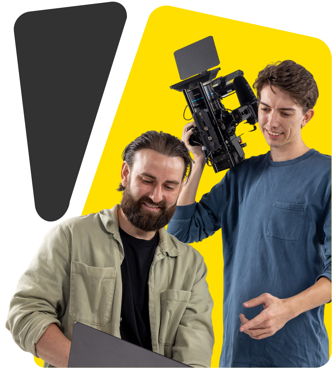 Cliqe founders Adrian Fowler and Lochie Burgdorf