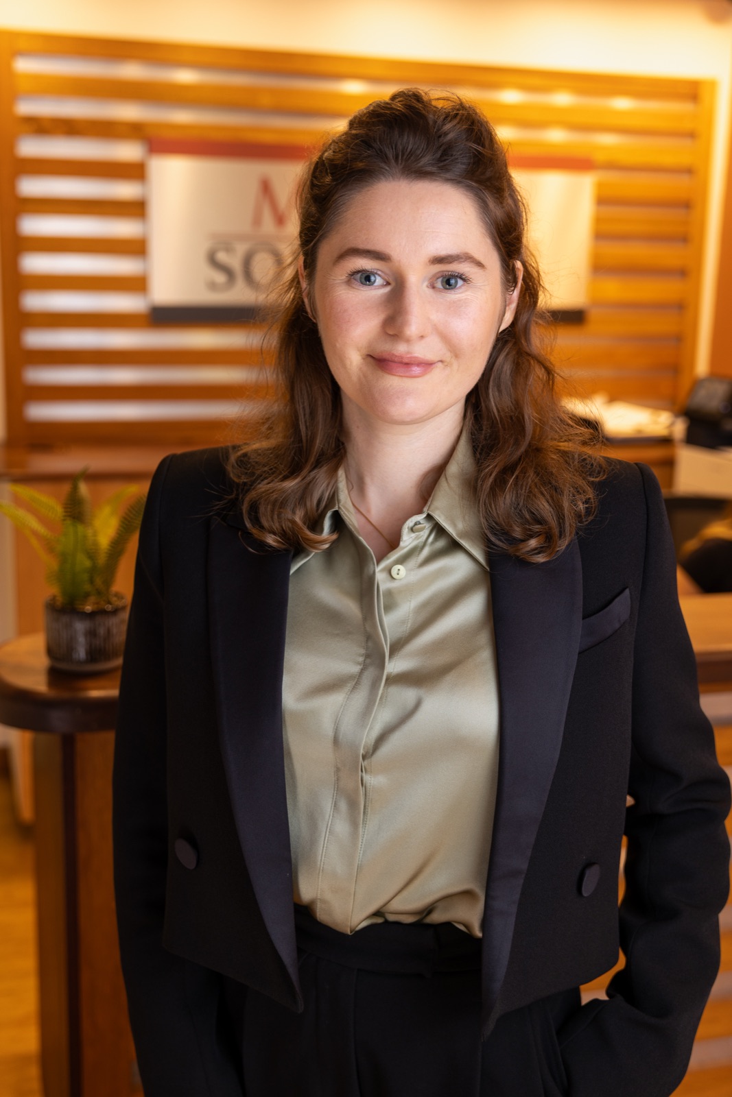 Corporate headshot for a legal practice