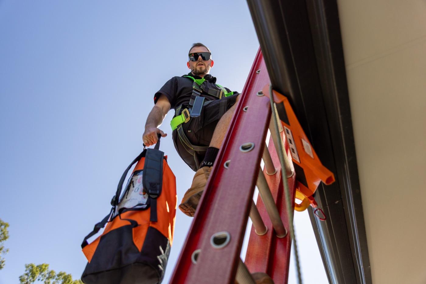 Team and portrait photography for a trades business